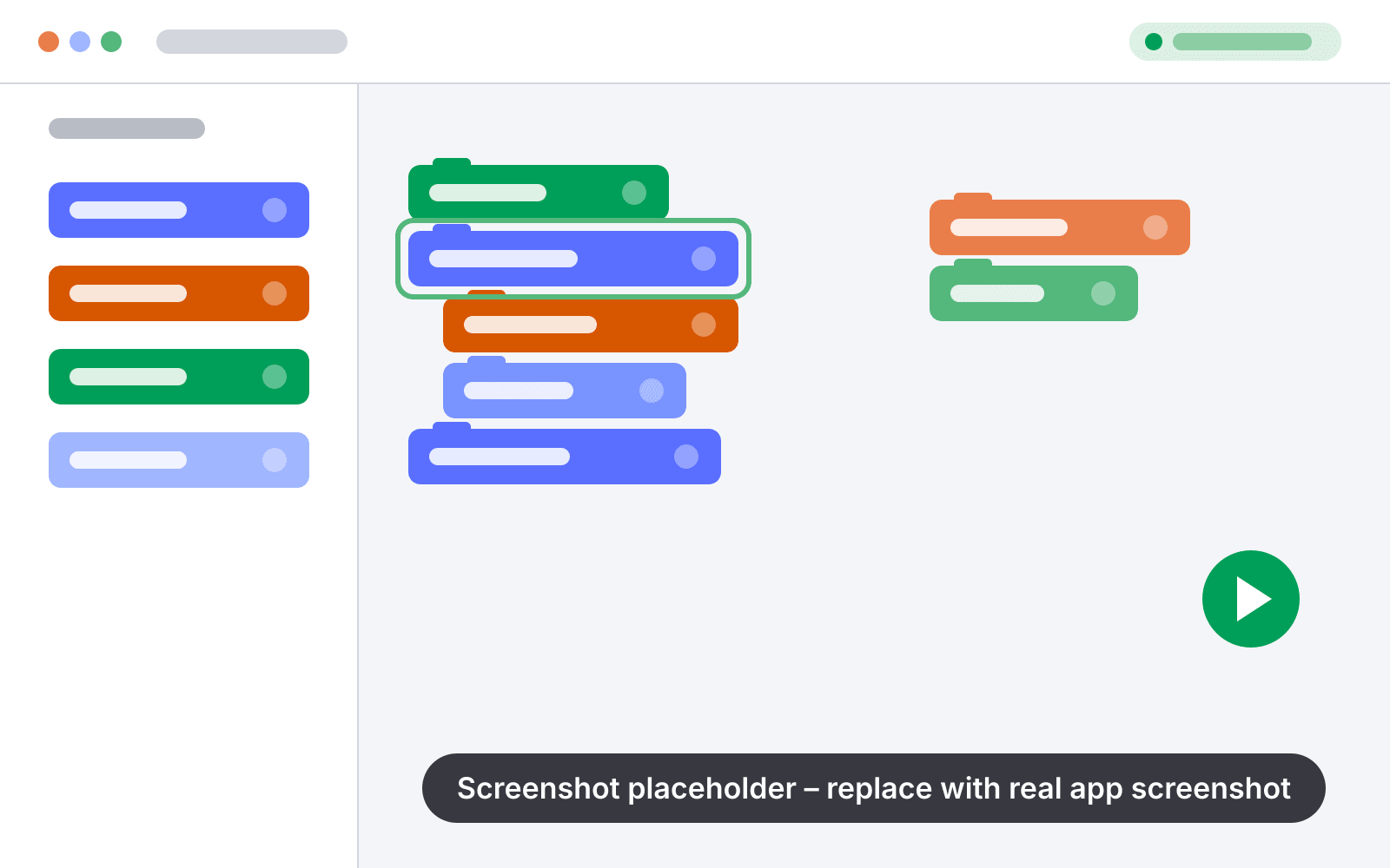A block program running on a WeDo 2.0 model (placeholder screenshot)